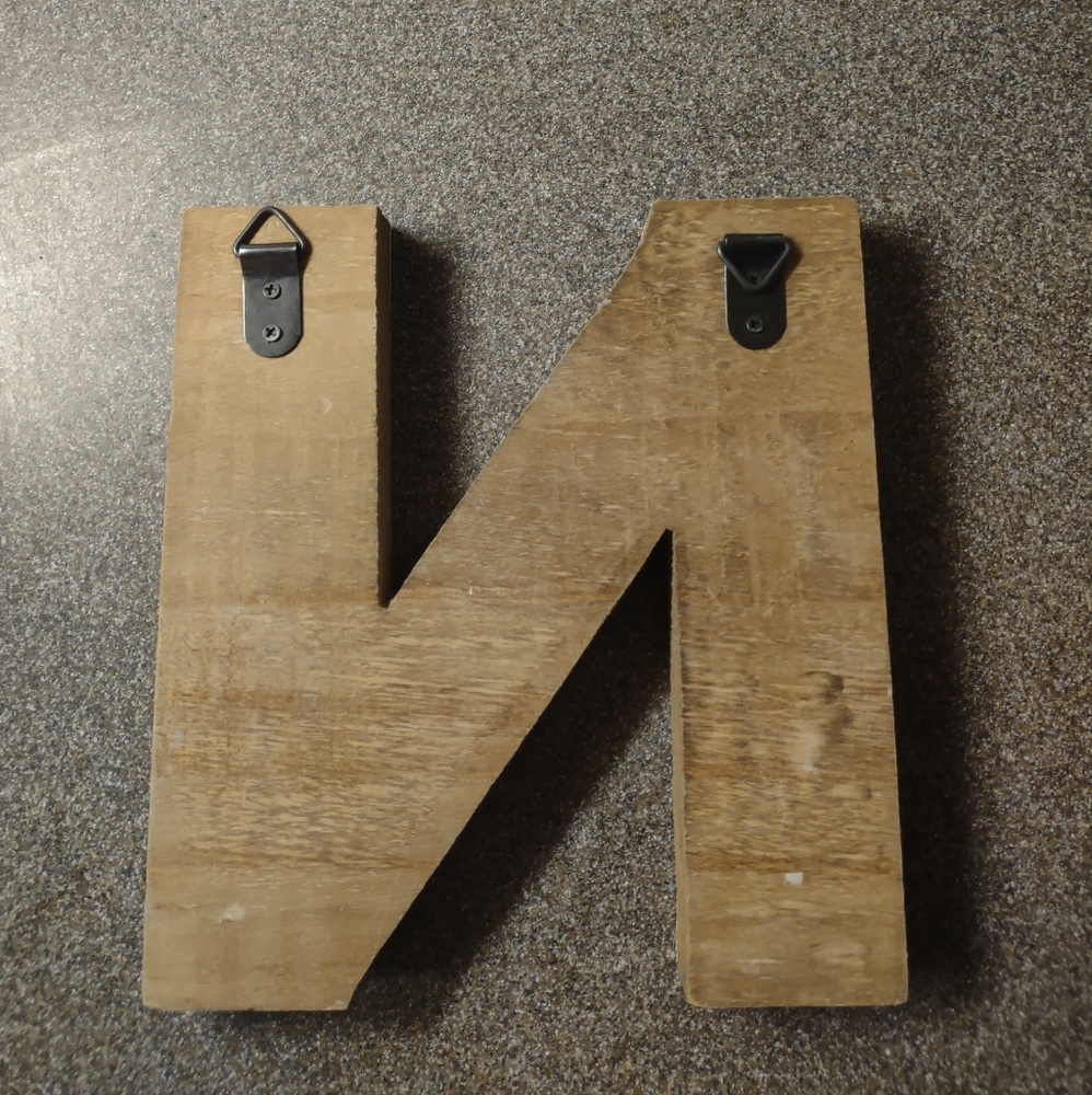 SOLD Letter N - Picture 3 of 3